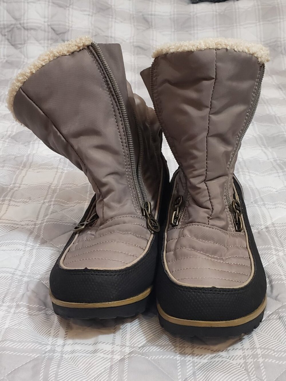 JBU by Jambu Women's Taupe Snowbird weather ready winter boots size 9M